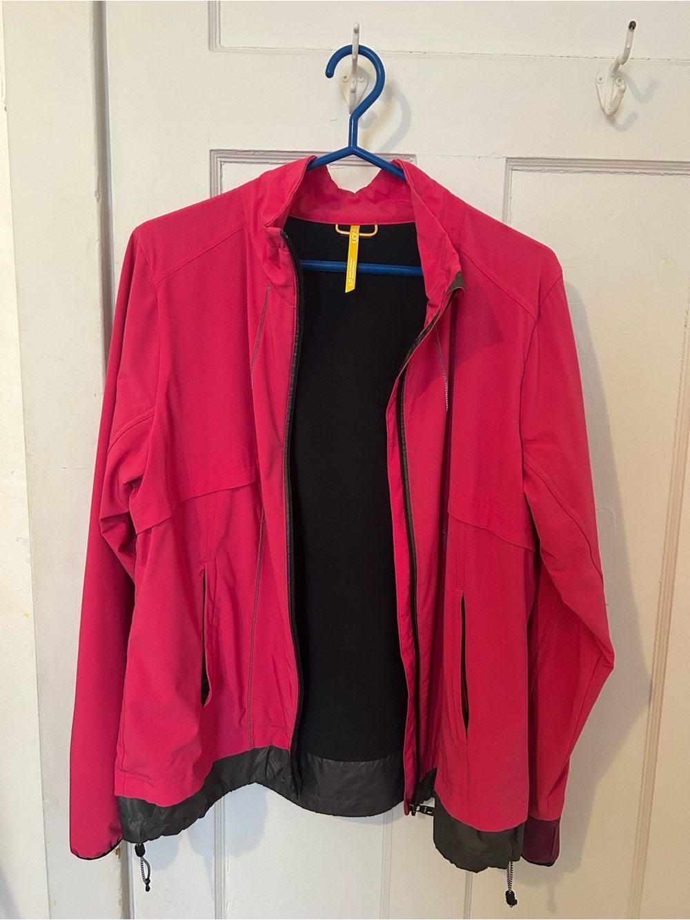 Lole Women's Bright Pink Utility Zip Jacket